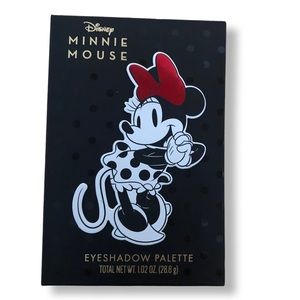 NWT Disney Minnie Mouse Eyeshadow Pallet 12 Shades Bifold with Mirror